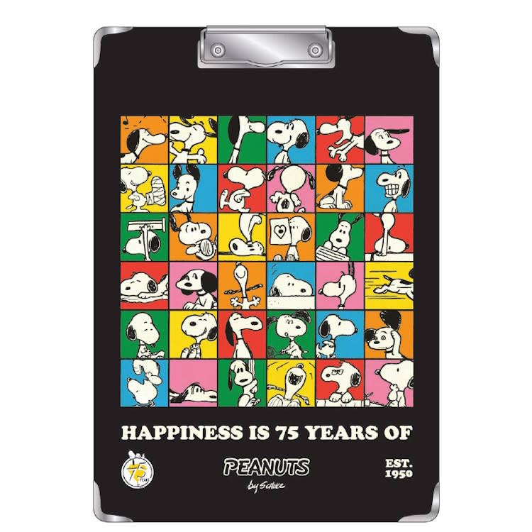 Stationery Snoopy A4 PEANUTS 75th Anniversary S4140958 Sun-Star Clipboard, Size, Block,