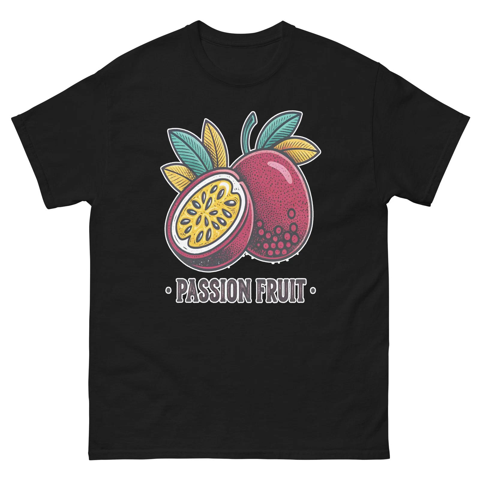 Passion Fruit Fruits Vegetables Fresh Food Groceries T-Shirt 3XL