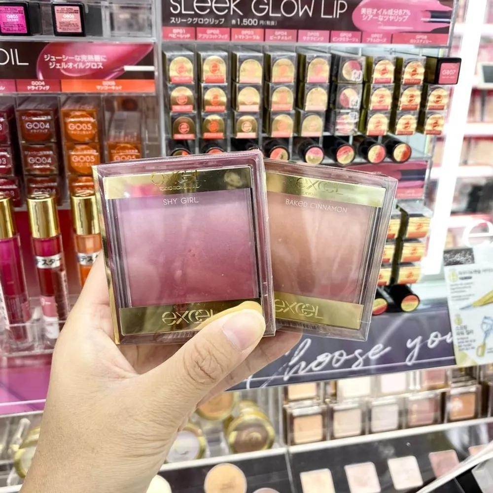 EXCEL Blusher Excel Gradient Blusher AB01 Peach Powder 8g