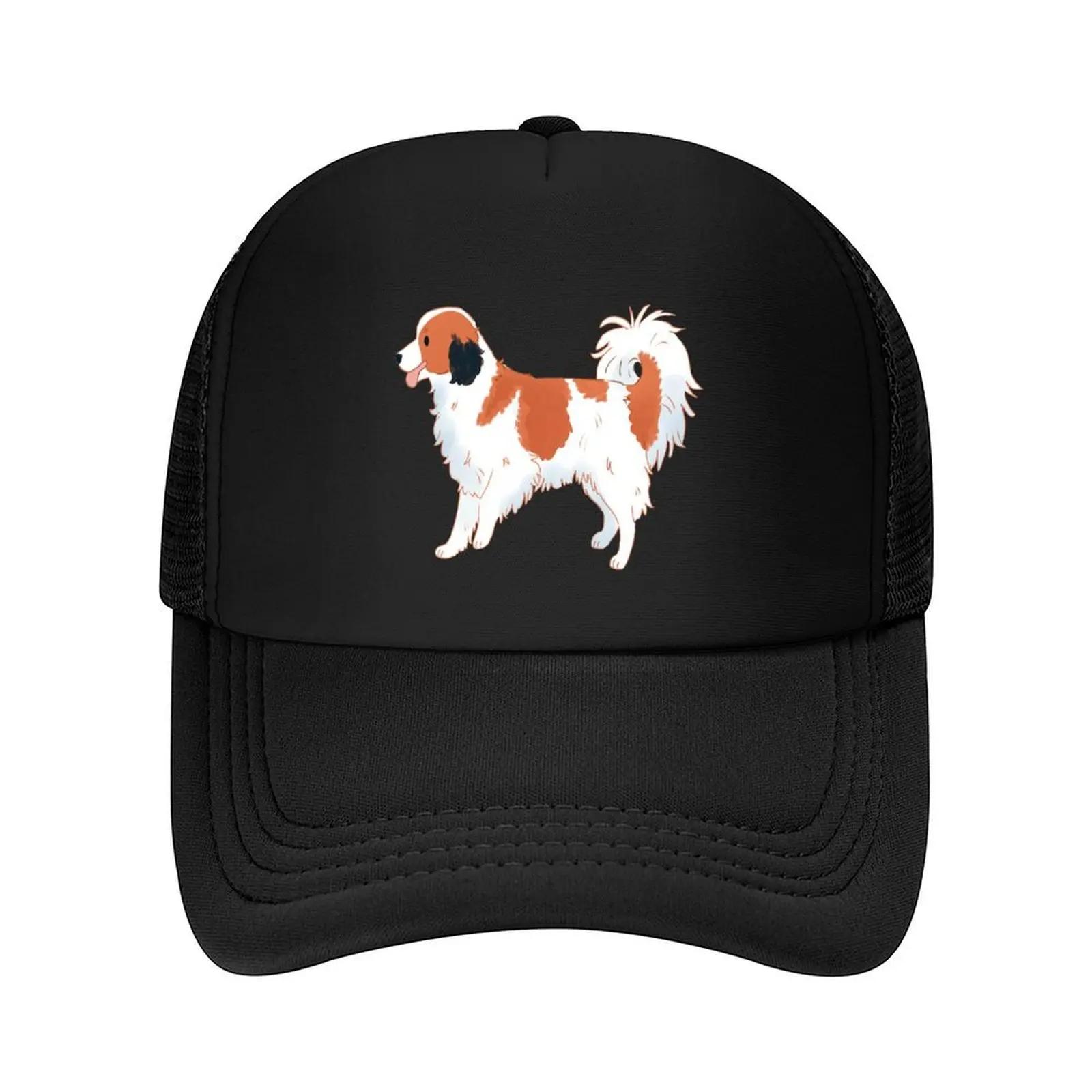 Cute kooikerhondje dog illustration Baseball Cap tea Hat Golf Hat Hat Unisex Luxury Baseball Cap Hats Women Unisexs