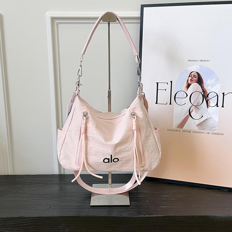 Nova Bolsa de Yoga Simples e Leve Bolsa Transversal Feminina Nova Bolsa de Nylon de Axila Tendência de Ombro Único