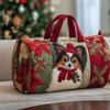 Puppy Series 4 Women's Yoga Travel Handbag with 3D Digital Print