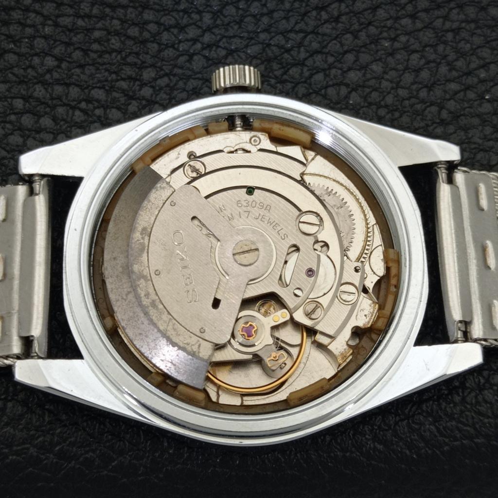 VINTAGE SEIKO 5 AUTOMATIC REFURBISHED JAPAN MENS BLUE COLOR DIAL WATCH A440549-4 Sk-a440549