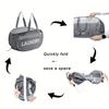 1pc Foldable Laundry Basket Breathable Oxford Fabric Storage Bag for Dirty Clothes Organizer Bag Large-capacity Laundry Bag