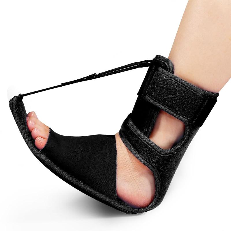 1 Stück Fixierte Plantarfasziitis Schiene Orthese Kompression Einstellbar Dorsal Drop Foot Orthopädische Schiene Bequem Atmungsaktiv Unisex