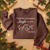 Christmas T-Shirts And Sweatshirts, Women'S Sweatshirts, Long-Sleeved Pullover Sweatshirts, Women'S Long-Sleeved Tops