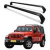 Алюмінієві поперечні дуги на дах для Jeep Wrangler JK JL Gladiator JT 2007-2024, 4-дверний, жорсткий дах. Підходить для перевезення каяків, вантажів, багажу.