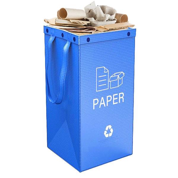 Heavy Duty Collapsible Waterproof Trash Bags For Camping And Kitchen Use With Multicolor Sets