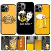 Beer Phone Case for iPhone 17 Air 16 16e 15 Plus for Apple 13 11 12 14 Pro Max Cover Coque Fundas Shell