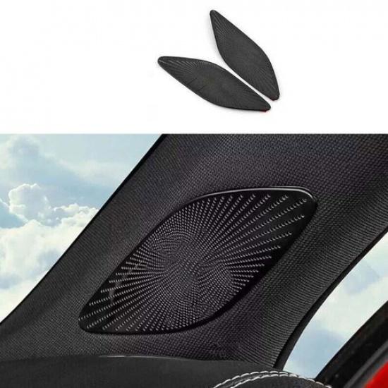 Black Steel Inner Front A Pillar Speaker 19-22 For Benz A-Class W177 Frame Cover