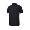 Fila Golf Series Comfortable Versatile Knitted Short Sleeve Polo Shirt Men Tops Legendary-Blue A61M425101FNV
