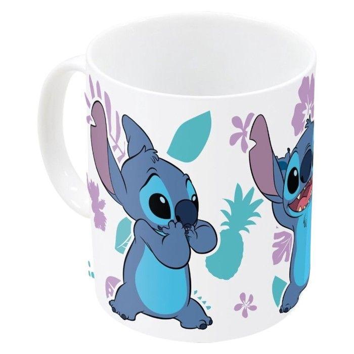 Disney Stitch - Mug en céramique changeant de couleur dans un coffret cadeau de la collection Stitch &amp; Angel 325 ml