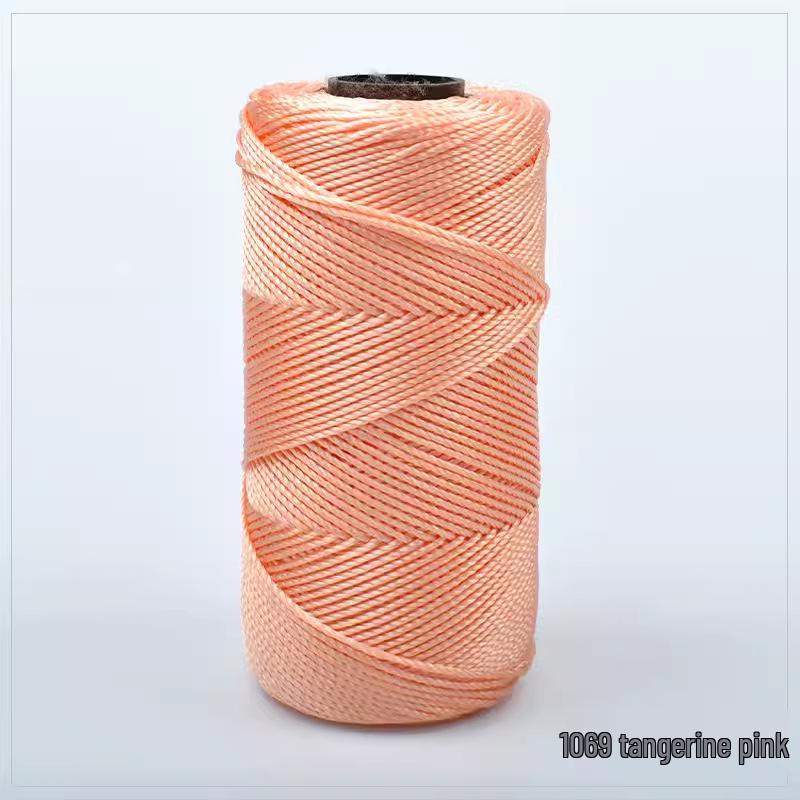 Chunky Wool & Ice Silk 3-Ply Yarn for DIY Crochet: Hand-Knitted Bag, Summer Hat, Shoes, and Seat Cushion