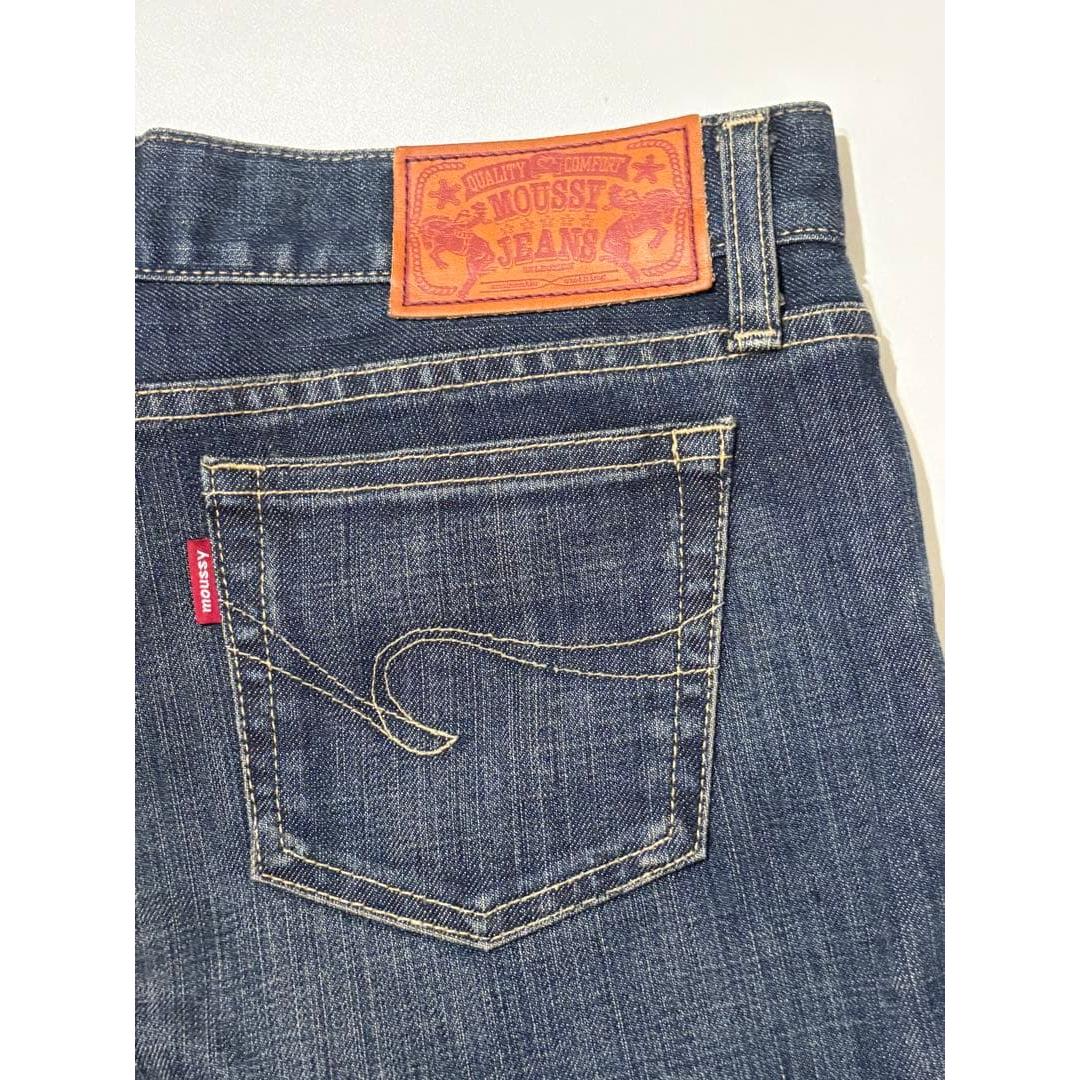 Good condition] MOUSSY MVS Low Rise Flare Denim MOUSSY 28
