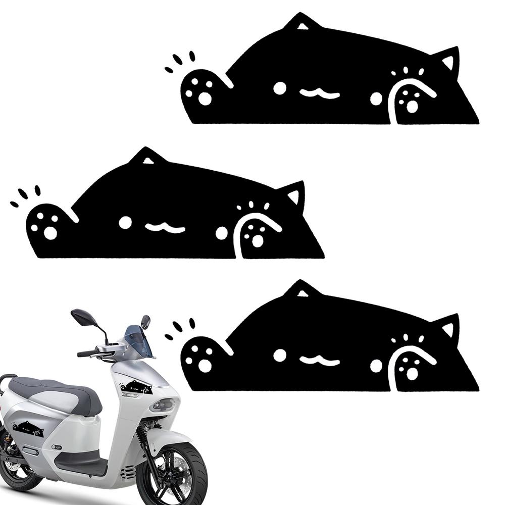 

Наклейки на окна автомобиля с изображением кота, мультяшные наклейки на окна и стены для автомобиля, наклейки на бампер, наклейки на автомобиль, наклейки на стену и окно чёрный