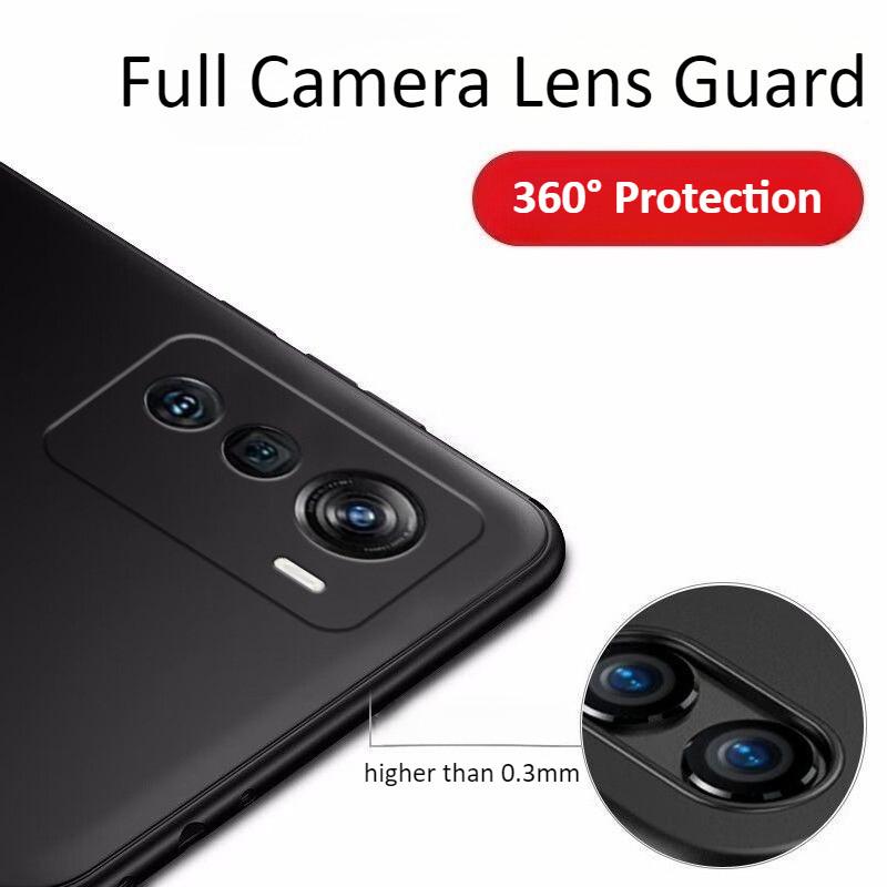 2PCS For ZTE Axon 70 60 50 40 Pro Lite Ultra 4G TPU Silicon Phone Case For zte axon70 axon50 40SE Shockproof Soft Back Cover Protective Shell