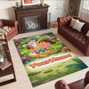 Dora Explorer Customize Your Name Floor Mat Suitable for Study room Outdoor Dining Room Playrooms Anti-slip Rug Office home decor