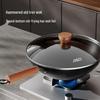32cm Non-stick Refined Iron Wok