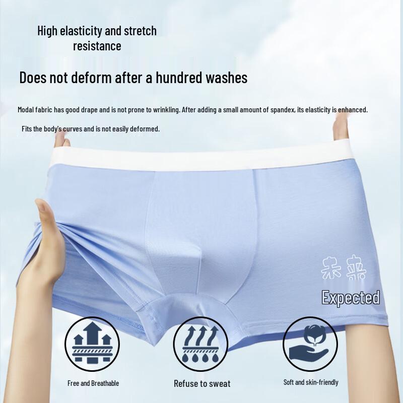 Mao Ren Youth Modal Antibacterial Boxer Briefs