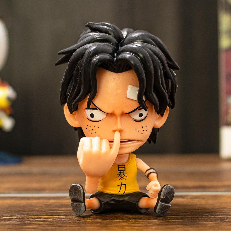 Adorable Chibi Anime Figures - One Piece & Jujutsu Kaisen Characters, Perfect for Collecting