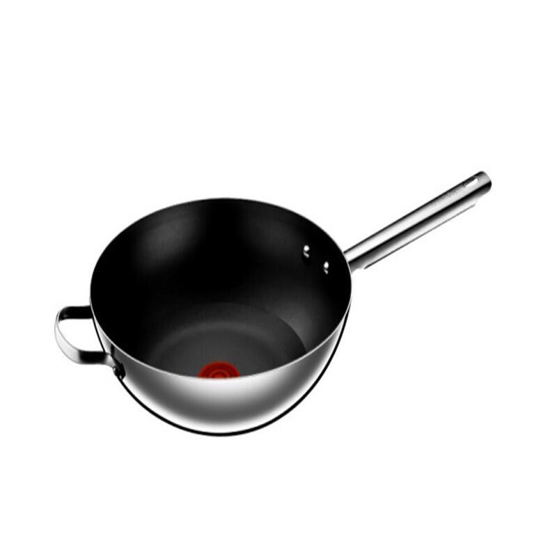 Supor Red Dot Composite Steel Wok