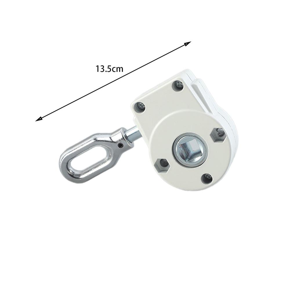 Awning Manual Worm Gear Durable 360 Degree Rotating Easily Mounted Professional Aluminium Alloy Accessories Hardware Parts
