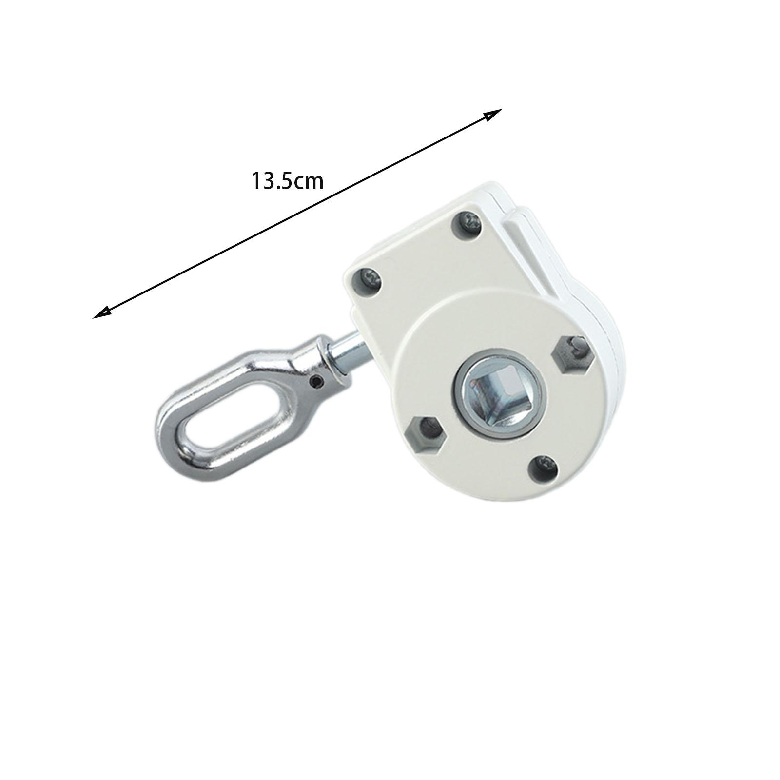 Awning Manual Worm Gear Durable 360 Degree Rotating Easily Mounted Professional Aluminium Alloy Accessories Hardware Parts C