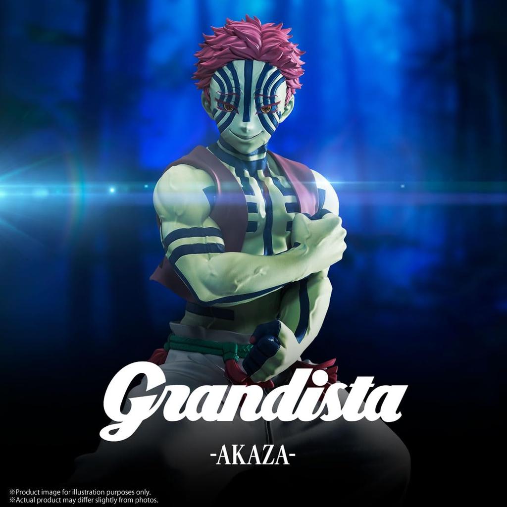 Banpresto Akaza Demon Slayer 22cm BP29370P Multicolor Perfect for Anime Fans