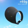 Sunscreen hat Women's UV protection Sun hat Outdoor hiking Empty top sun hat Face cover No top hat Cycling seaside
