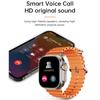 YurKem Ultra 8 2.2 Inch Smartwatch IWO Sports Men Wowen GPS Motion Tracking Heart Rate Wireless Charging Smart Watch For IOS Android