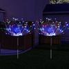 LED Solar Power Firework Lights Garden Decoration Fairy Lights Waterproof Outdoor Dandelion Lawn Lamp for Patio Garden Decor