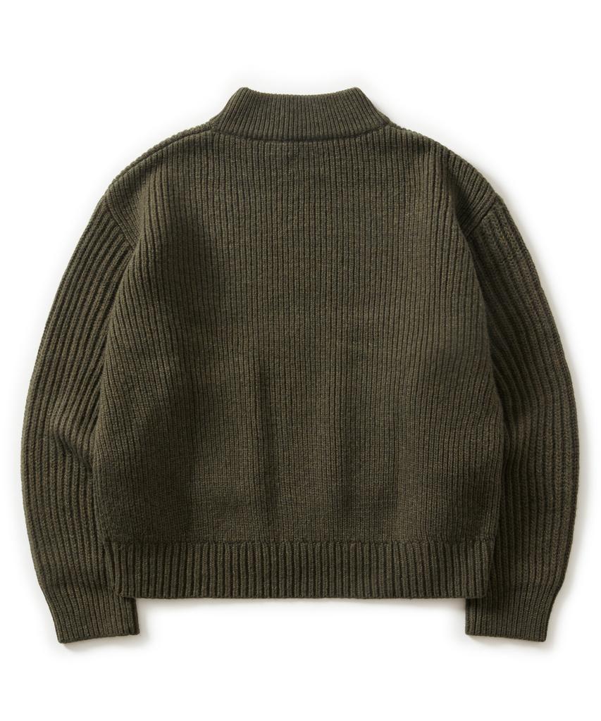 ESFAI Plgw Mock Neck Knit (Olive)
