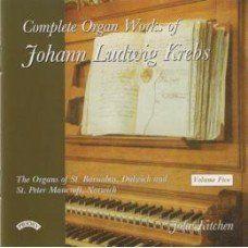 CD KREBS; KITCHEN - Complete Organ Works  PRCD738 Priory 2002 UK Classical Used