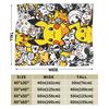Pikachu Flannel Blanket Winter  Soft Durable Throw Blanket for Students Couch Chair Fashion Bedspread Sofa Bed Cover