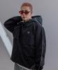 Burning Capone Bc Line Hoodie Anorak Charcoal
