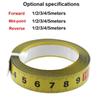 Metric Scale Metal Tape Measure Steel Material Miter Track Tape Adhesive Backed Tape Ruler