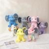 Peluche Morbido Elefante 25cm/9.84in - Giocattolo di Peluche Carino Soffice Colorato (Più colori: Rosa/Blu/Viola/Arcobaleno) - Partire