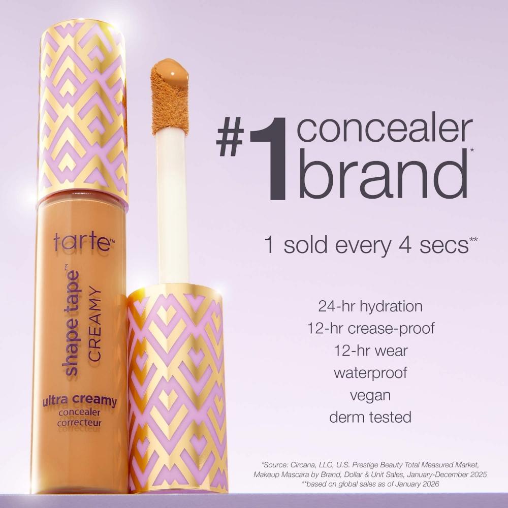 Tarte Shape Tape Hydrierender Full Coverage Concealer 0,33 Unzen 10 ml 20b