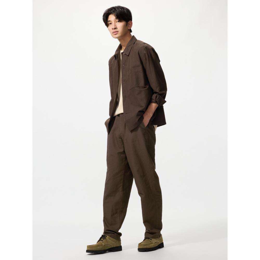 Uniqlo Japan Linen Blend Easy Pants