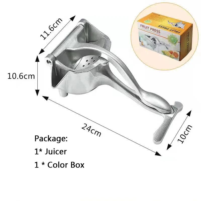 Kitchen Accessories Aluminum Alloy Hand Pressure Manual Juice Squeezer Orange Pomegranate Lemon Squeezer