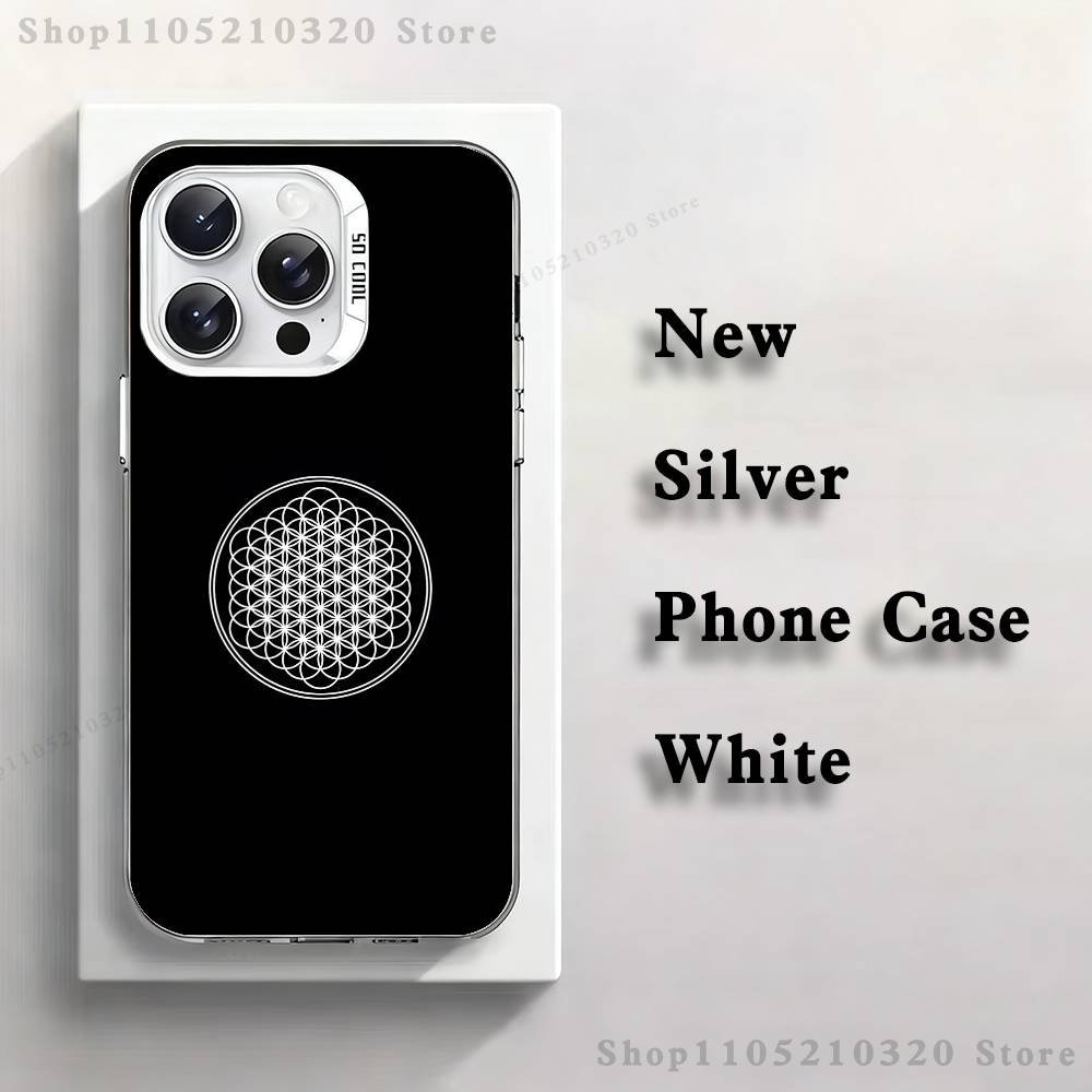 B-Bring Me The Horizon Phone Case For iPhone 17,16,15,14,13,12,11,Pro,Max,Plus,Mini,XS,SE Anti Fall White Matte Hard Bumper