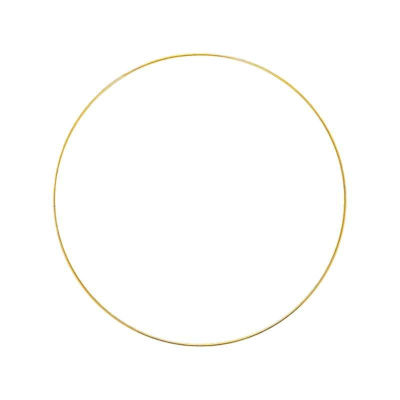 12" Metal Flower Hoop for Dream Catchers DIY Craft Wall Decor Wreath Rings Wreath Hoop for Wedding Party Decoration