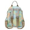 Print Backpack Women's Nylon Waterproof Backpack Student School Bag Large Capacity Shoulder Bag