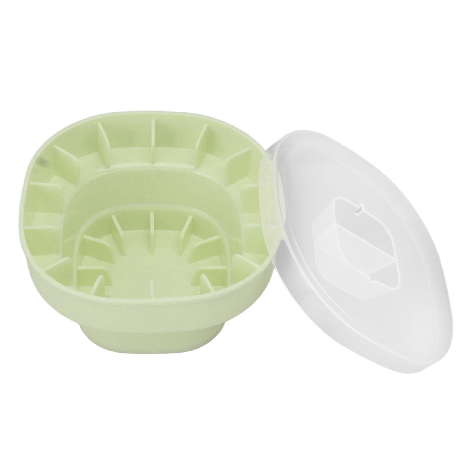 

Foldable Ice Bucket Silicone Soft Space Saving Portable Ice Bucket Beverage Cooler for Party Picnic Green