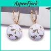 2023 New Summer Earrings Alloy Drop Oil Fashion Geometric Unique High-end Jewelry Earrings