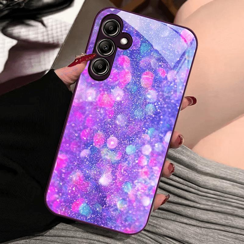 Gehärtetes Glas Case Für Samsung A55 A56 A54 A53 A52 A52S A51 A50 A50S Cases Für Galaxy A34 A33 A32 A42 Hartes PC Glas Handyhülle