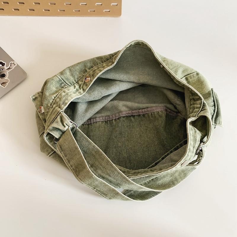 Canvas Bag Women's Denim Crossbody Bag Shoulder Bag Women's Bag