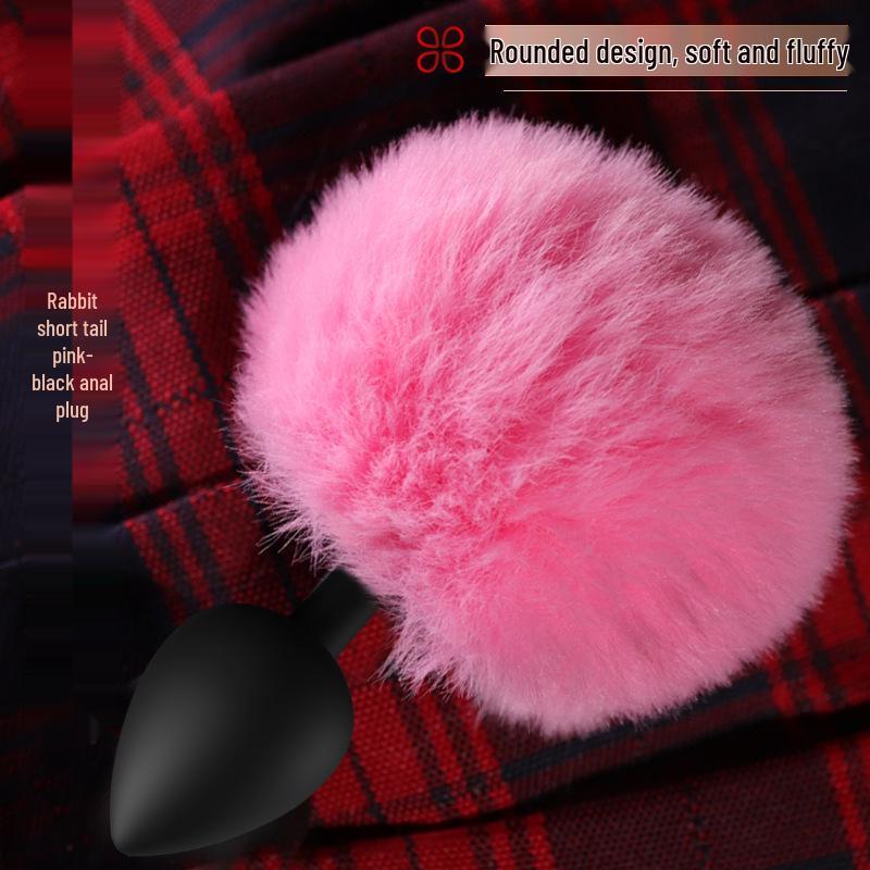Fox Tail Mini Butt Plug - Adult SM Erotic Toy