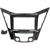 Car Radio Fascia Panel 9 INCH Car Audio Frame GPS Navigation Fascia Panel Car DVD Plastic Frame Fascia Is Suitable/Fit for Hyundai Sonata 2011-2014