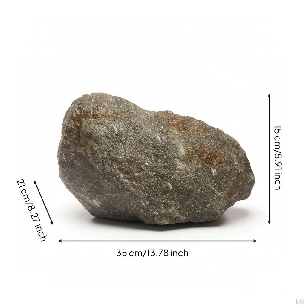 Landscape Boulder & Prop Realistic Foam Lightweight Decorative Stone Piece for Visual
